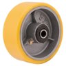Roda de Poliuretano 5 Média 220kg Eixo Rolamento Rolete 19m - 1