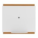 Ver imagem 4 de Painel para Tv até 40 Polegadas Verona 90cm - Via Nossa - Branco e Cedro