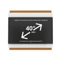 Ver imagem 7 de Painel para Tv até 40 Polegadas Verona 90cm - Via Nossa - Branco e Cedro