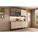 Ver imagem 3 de Cozinha Modulada Carraro Alpha Carraro 4 Peças Alpha C4P178 Freijo/Off White