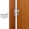 Kit Porta de Madeira Decorada 215x74cm com Batente de MDF Ultra 12cm Cantareira MGM - 7