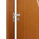 Ver imagem 5 de Kit Porta de Madeira Decorada 215x94cm com Batente de MDF Ultra 16cm Cantareira MGM Abertura Direita