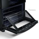 Ver imagem 7 de Fogão Brastemp 5 bocas Preto com duplo forno, mesa de vidro e turbo chama - BFD5VCE 110V