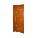 Ver imagem 2 de Kit Porta de Madeira Decorada 215x74cm com Batente de MDF Ultra 12cm Gaúcha MGM Abertura Esquerda Ma