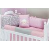 Kit Berço Americano 10 peças Compose Carneirinho Rosa - 1