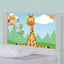 Ver imagem 3 de Bicama Juvenil Adesivada Safari Girafa
