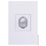 Conjunto Campainha Cigarra Som 4x2 Recta Branco Brg11408-1br - 1