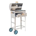 Ver imagem 2 de Churrasqueira Brasa Grill Carvão Aço Inox - Eliza Churrasqueira