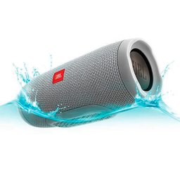 Jbl Charge 3 Caixa de Som Dock Station Bluetooth Wireless Prova D Água - Cinza - 1