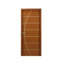 Ver imagem 1 de Kit Porta de Madeira Decorada 215x64cm com Batente de MDF Ultra 12cm Neblina MGM Abertura Direita Ma