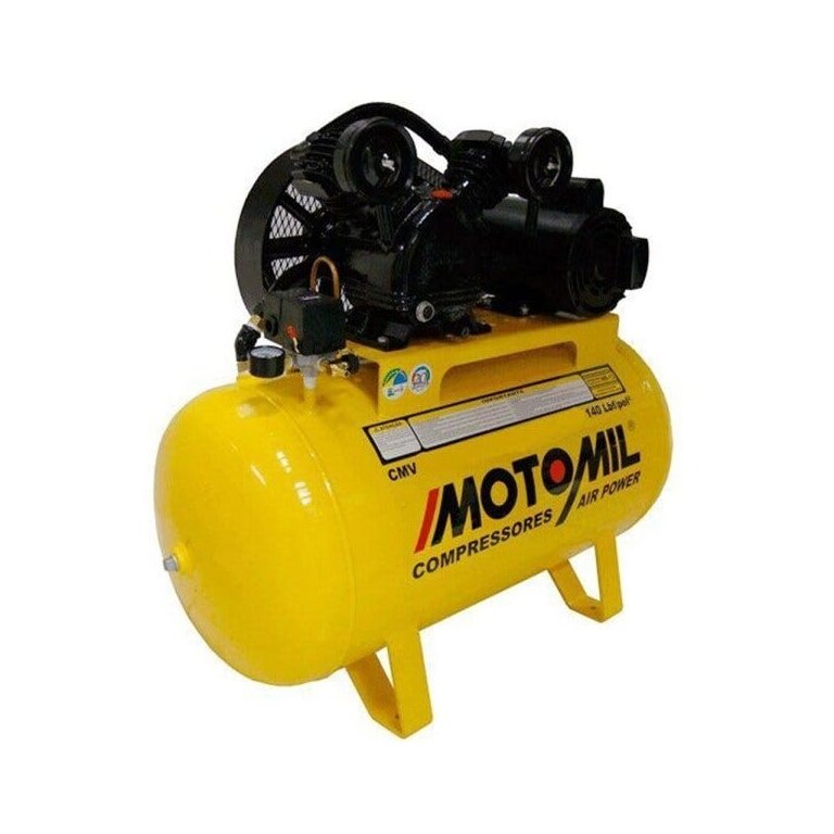 Compressor de Ar 15 Pés 150 Litros CMV-15PL/150 3HP 110/220V 13 Motomil