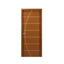 Ver imagem 1 de Kit Porta de Madeira Decorada 215x84cm com Batente de MDF Ultra 16cm Neblina MGM Abertura Direita Ma