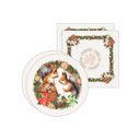Ver imagem 2 de Kit Sousplat + Guardanapo Natal Esquilo Ii Nsw 2 Peças com Base