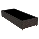 Ver imagem 2 de Cama Base Solteiro Poliester 78x188cm - Genki Kenko:cinza