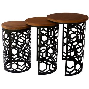 Banco Trio Encaixe Minas Rústico ´trio de Encaixe Cinza