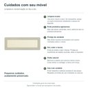 Ver imagem 5 de Cabeceira Arco Palha Sextavada 145 cm Incolar Luna