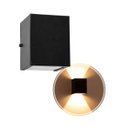 Ver imagem 6 de Arandela 2 Fachos Preta + Lâmpada LED G9 5W 3000K para Parede Muro Externa e Interna St678