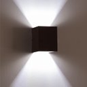 Ver imagem 6 de Arandela 2 fachos externa e interna para lâmpada g9 - luminária marrom st678