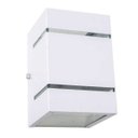 Ver imagem 4 de Kit com 3 Arandelas 2 Focos com Frisos e Facho Branca Externa Parede Muro St327