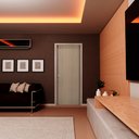 Ver imagem 5 de Kit Porta de Madeira Lisa 215x84cm com Batente de Mdf Ultra 16cm Melamínico Mgm