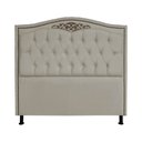 Ver imagem 1 de Cabeceira Imperio 195 cm Bege