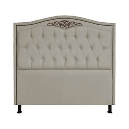 Cabeceira Imperio 195 cm Bege - 1