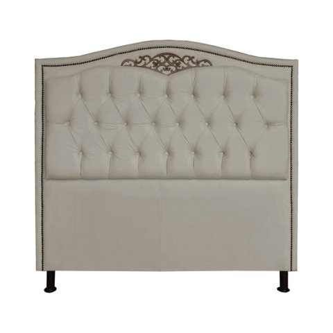 Cabeceira Imperio 195 cm Bege