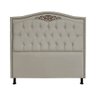 Cabeceira Imperio 195 cm Bege - 1