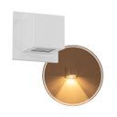 Ver imagem 1 de 3x Arandela Box Cubo Pequena 1 Facho BRANCO Parede Muro St1319