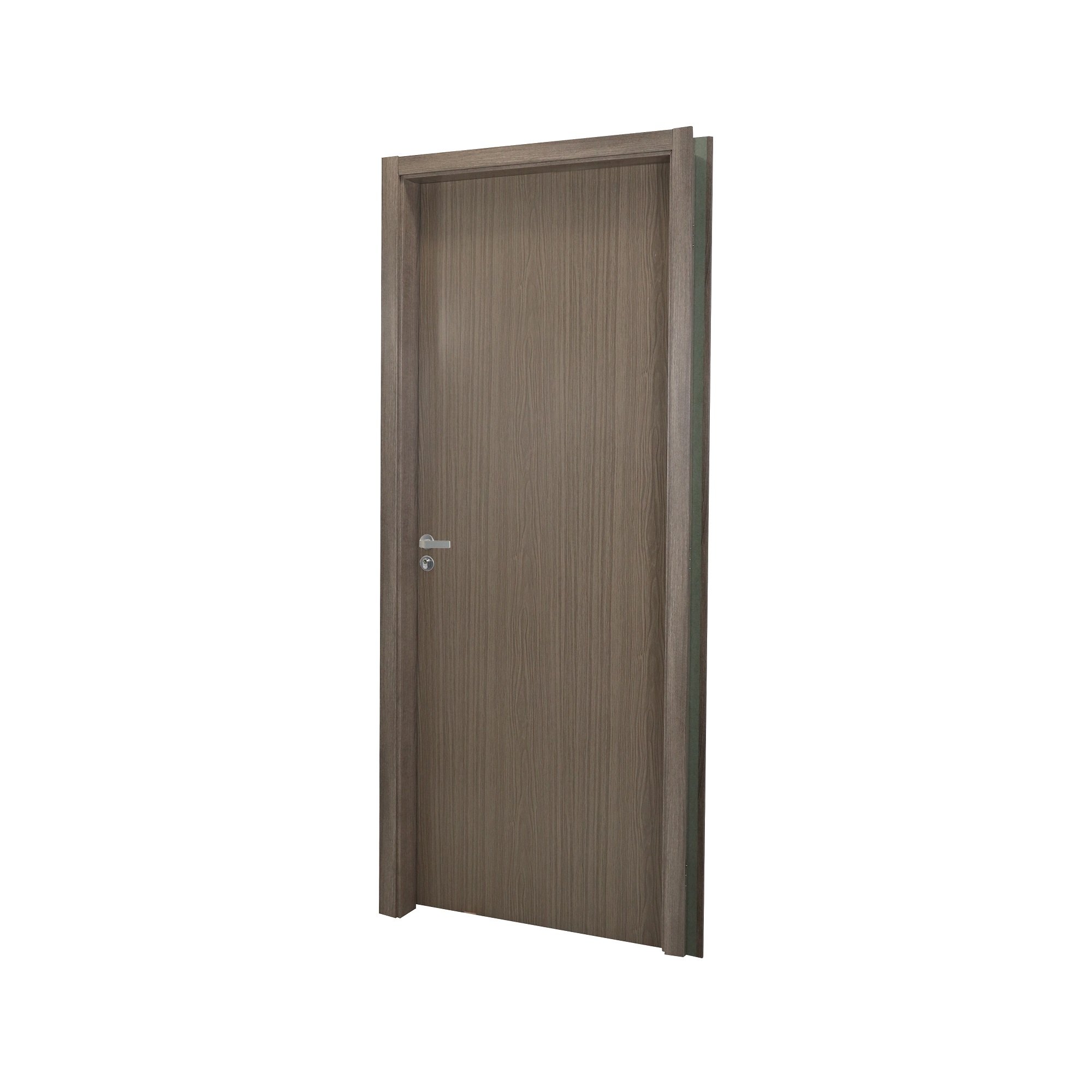 Kit Porta de Madeira Lisa 215x74cm com Batente de MDF Ultra 16cm Melamínico MGM - 2