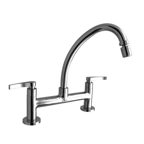 MISTURADOR KIMETAIS 1857 C56 COZINHA MESA BICA MOVEL 1/4V LUME - 1
