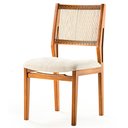 Ver imagem 1 de Cadeira Los Ozki Madeira Eucalipto Cedro Tecido 428C Corda Redonda Rami