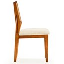 Ver imagem 2 de Cadeira Los Ozki Madeira Eucalipto Cedro Tecido 428C Corda Redonda Rami