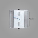 Ver imagem 3 de Arandela 2 Fachos e Frisos para Lâmpada G9 Uso Interno e Externo - Luminária Preta St419