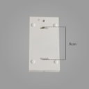 Ver imagem 6 de Arandela Frisada pequena para lâmpada g9 marrom interno / externo st548