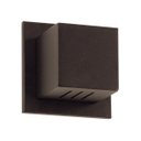 Ver imagem 4 de 5x Arandela Box Cubo Pequena 6 Fachos MARROM Parede Muro St1317