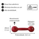 Ver imagem 2 de Kit Braços Halteres e Peso de Mão Emborrachado Academia 8kg