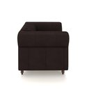 Ver imagem 6 de Kit 2 Poltronas Decorativas Sala de Estar Stanford Chesterfield Pés de Madeira Couro Marrom G58 - Gr