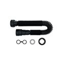 Ver imagem 1 de Sifao Tubo Extensivo Black C/ Canopla 1,10m - Blukit Blukit Plastico