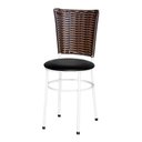 Ver imagem 6 de 6 Cadeiras para Mesa Branca Hawai Avelã Cor:preto