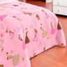 Kit Edredom Solteiro + Jogo de Cama Day By Day - Sofie, Marie e Fifi - 05 Peças - 4