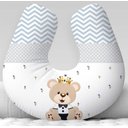 Ver imagem 1 de Almofada de Amamentar Ursinho Coroa Kit de Berço Am201