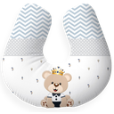 Ver imagem 2 de Almofada de Amamentar Ursinho Coroa Kit de Berço Am201