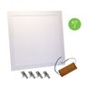Plafon Led Embutir Slim 48w 62x62 Branco Frio Bivolt Kit 2 - 1
