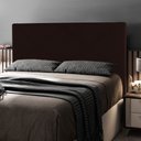 Ver imagem 2 de Cabeceira Cama Box Casal King Size Cairo 195cm Corano Marrom - Abmaza
