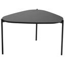 Ver imagem 5 de Kit 02 Mesas de Centro e 01 Mesa Lateral Pés Metálicos Adek A03 Nero Preto - Lyam Decor