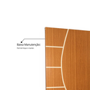 Ver imagem 6 de Folha de Porta Madeira Decorada 210x90cm Espessura 3,5cm Cantareira MGM Marrom/Mogno