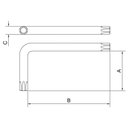 Ver imagem 2 de Chave Trafix Longa T50 Tramontina Pro Tramontina