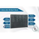 Ver imagem 4 de Cabeceira Cama Box Estofada Queen Queen Imperatriz Plus Suede Marrom Chocolate - Simbal