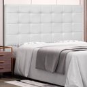 Ver imagem 4 de Cabeceira Estofada Cama Box Casal 140cm Corano Branco